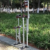 Vista 6 de Diydeg Correa de zancos para paneles de yeso, 2 piezas ajustables y cómodas para paneles de yeso para mejoras para el hogar, correas firmes