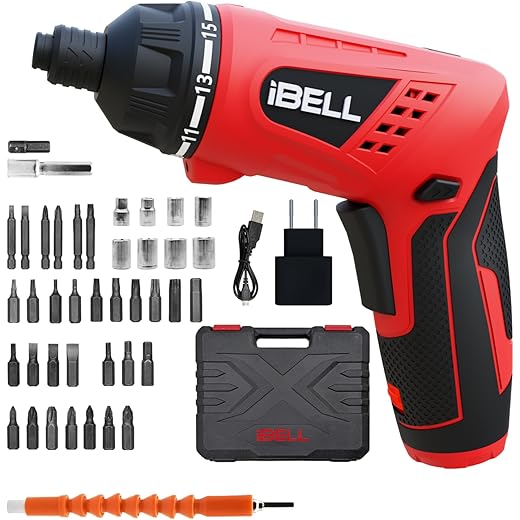 IBELL Cordless Electric Screwdriver 3.6V