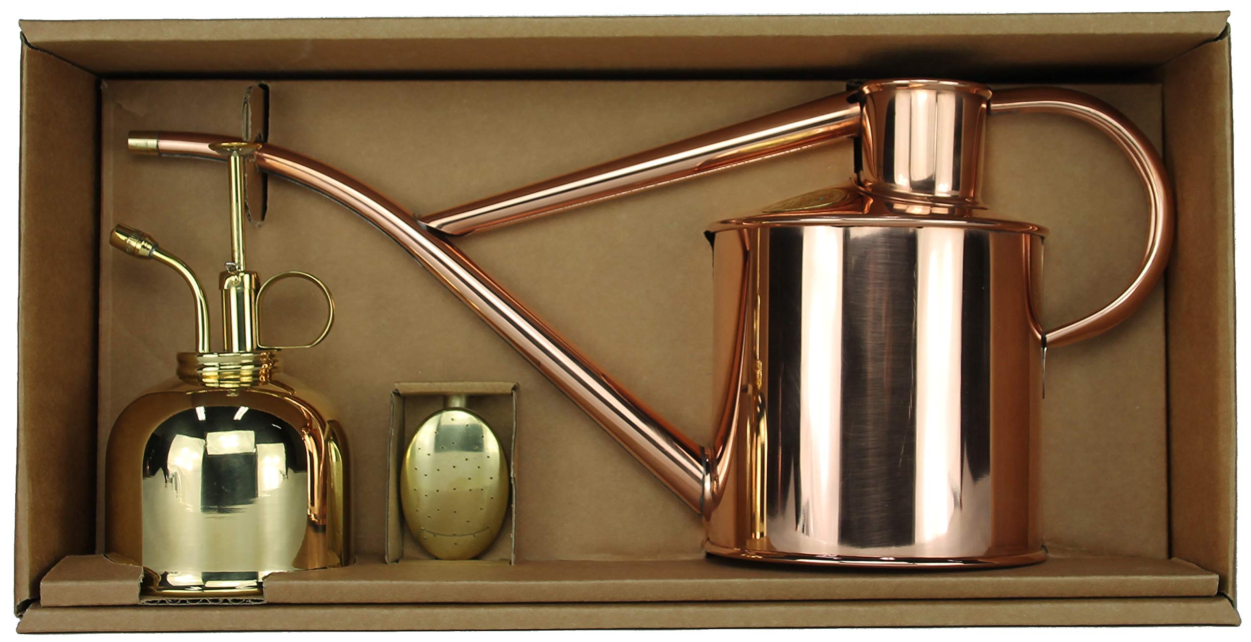 Buy Haws Watering Set with Can 1 Litre copper and brass Sprayer