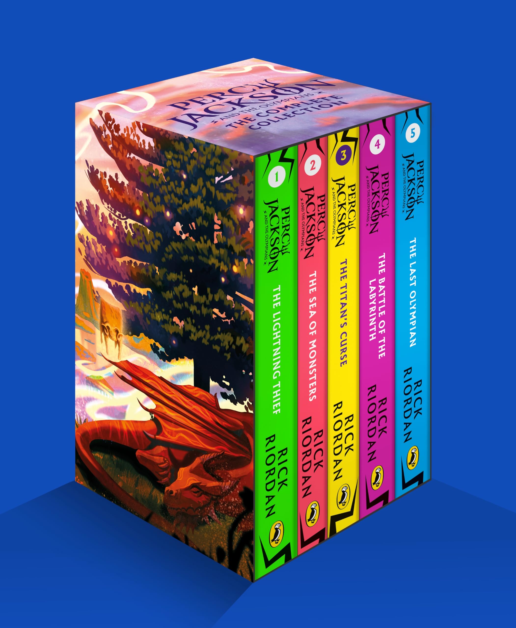 Percy Jackson and the Olympians Boxset: The perfect gift for fans of the bestselling series