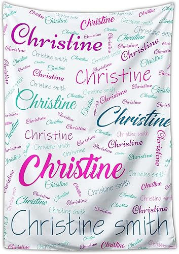 Manta de bebé personalizada con nombre para niñas, mantas con nombre de bebé floral personalizadas para bebés, recién nacidos