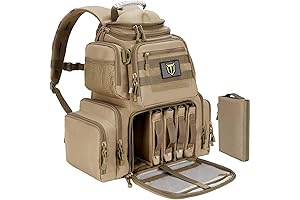 TIDEWE Tactical Range Backpack for Gun & Ammo, Ideal Gift for Men