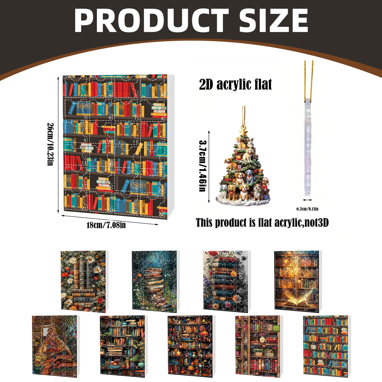  オーナメント全24種 アドベントカレンダー Amazon.co.jp: アドベントカレンダー2024、24日間のクリスマスツリーの