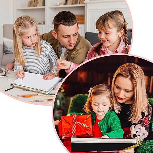 Miniatura 5 de Cuaderno de bocetos de tapa dura para dibujo, 120 hojas de 5 x 7 pulgadas, cuaderno de bocetos en espiral para mujeres, hombres, niños y adultos con