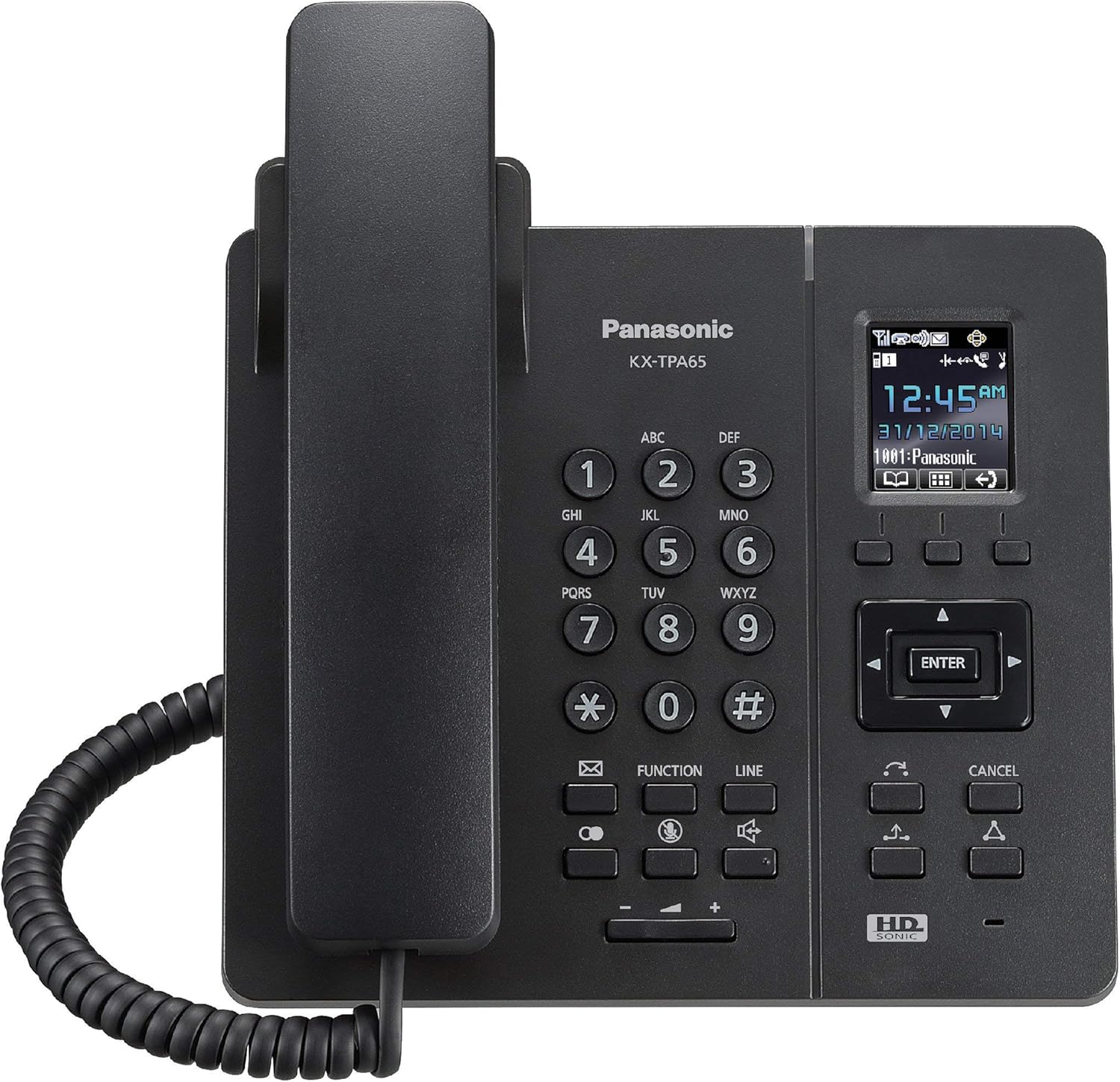Panasonic KX-TPA65 SIP DECT Wireless Desk Phone