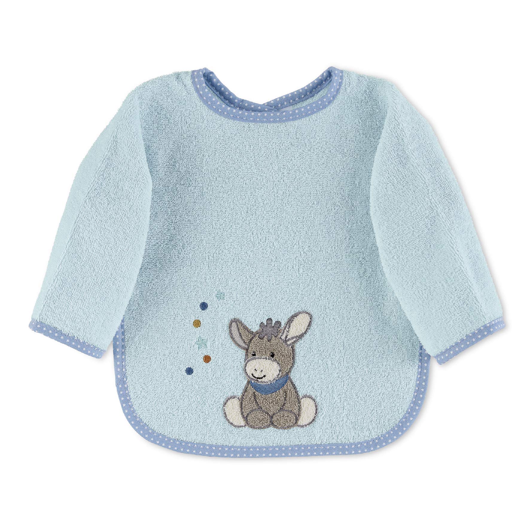 Sterntaler Baby - Jungen Ärmellätzchen Emmi, Blau, 73 x 50 cm