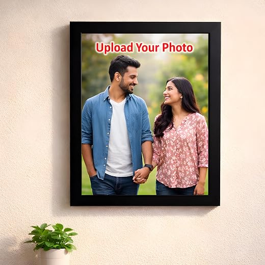 AVITTAM Personalized Photo Frame | Customized Picture Frame for Wall or Table Display | For Weddings, Anniversaries &amp; Birt...