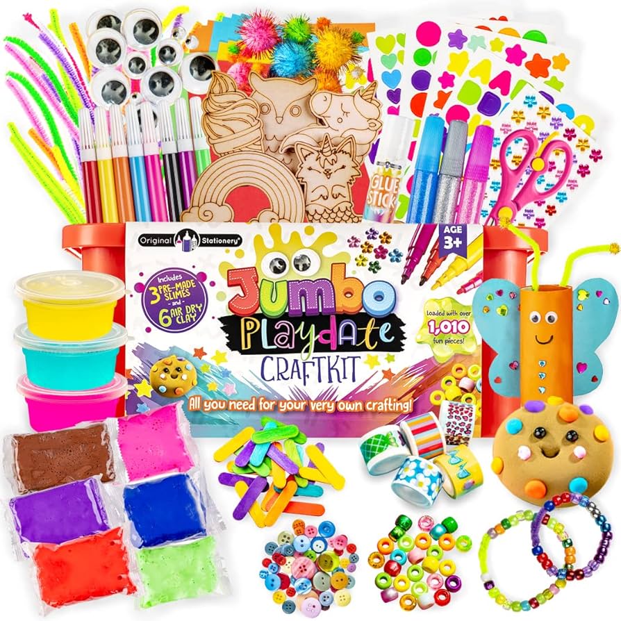 Amazon.com: Original Stationery Jumbo Craft Kit for Kids
