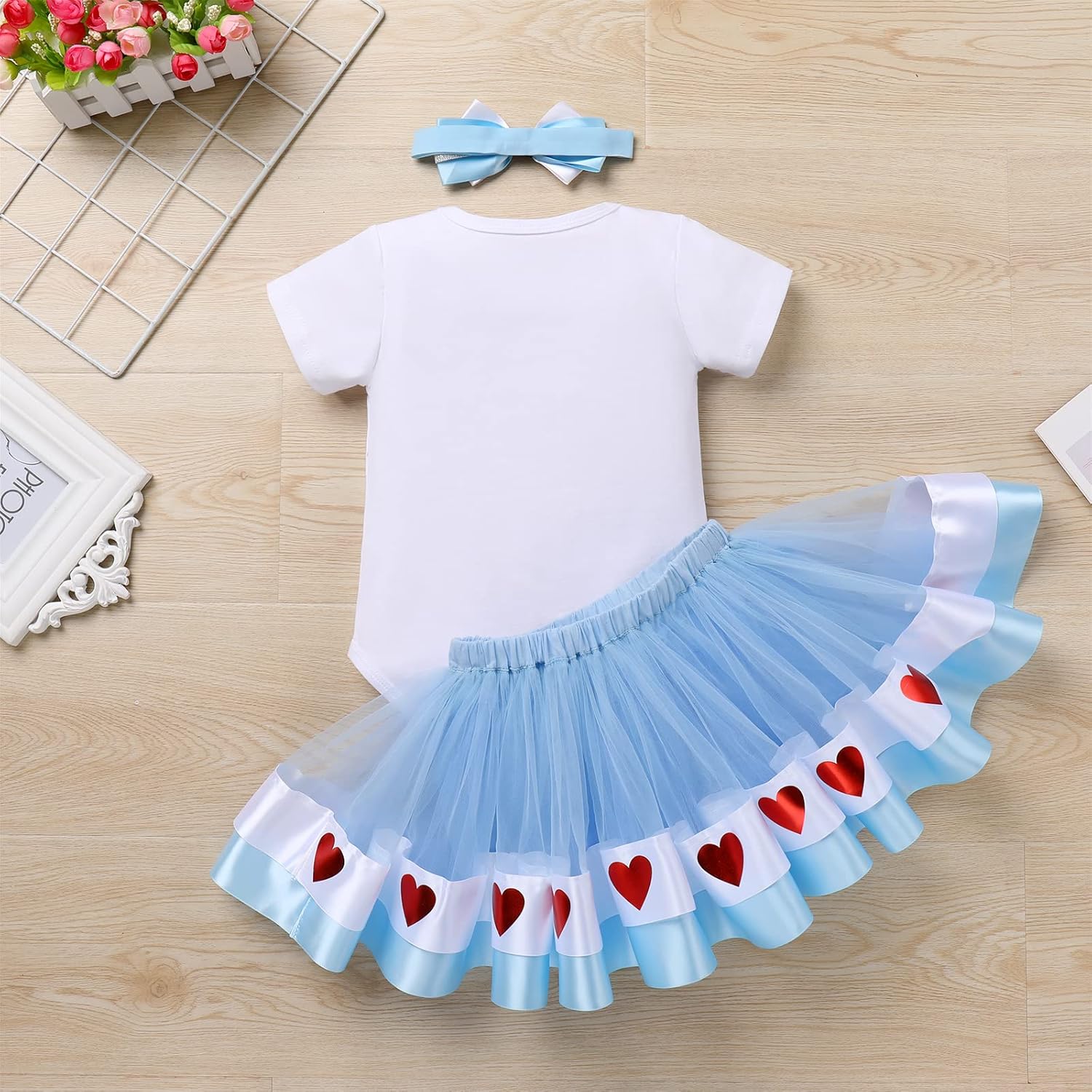 Baby Girl 1st Birthday Outfit Princess One Cosplay Character Romper Tutu Dress Photoshoot Party Clothes - Image 4