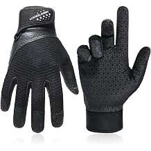 HANDLANDY Youth Ultimate Frisbee Gloves, Flying Disc Gloves for Kids