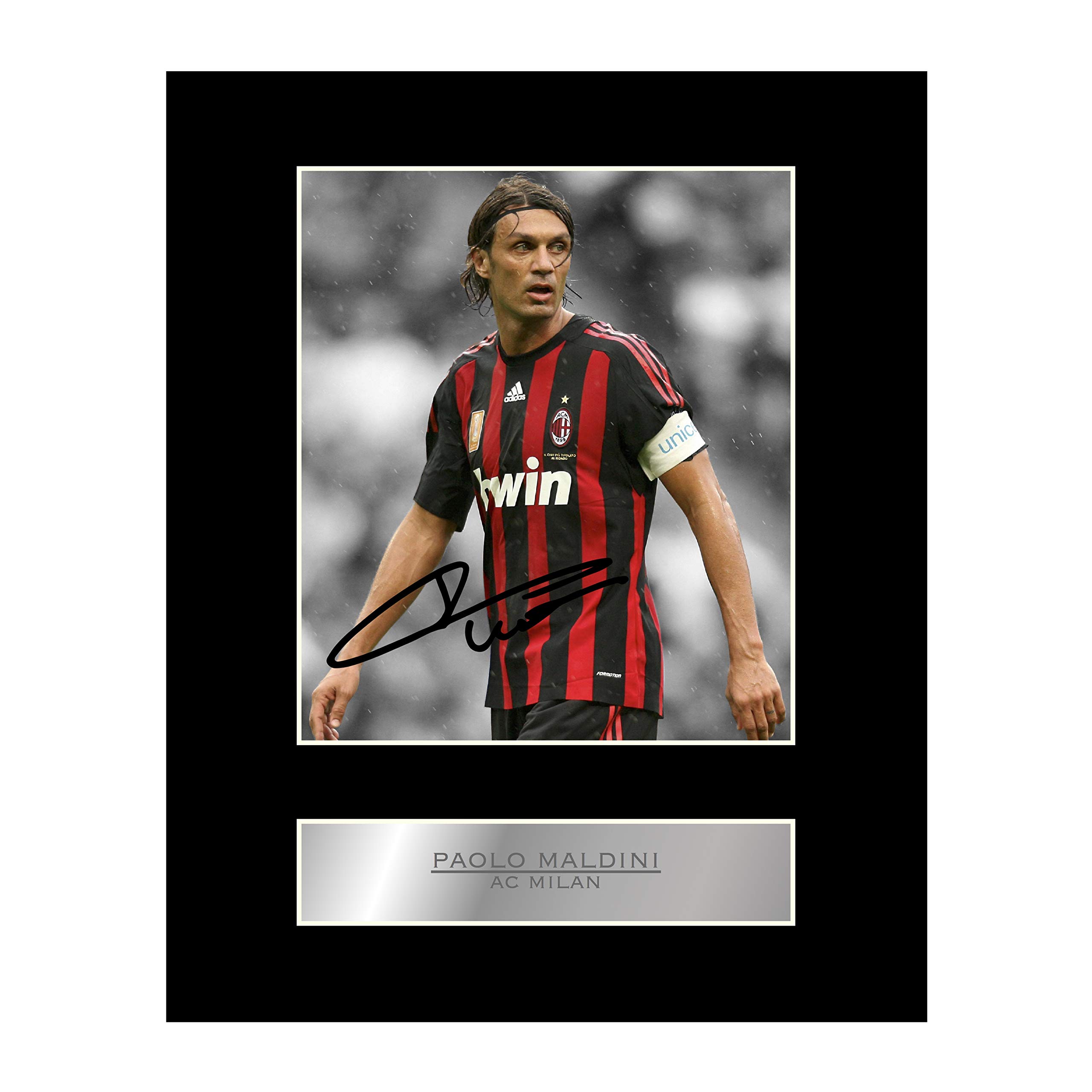 Paolo Maldini - AC Milan Champions Finale 2007 - Signiert (Neu (gemäss