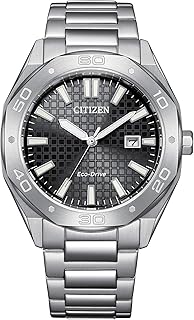 Relógio masculino eco-drive sport casual odyn relógio de aço in
