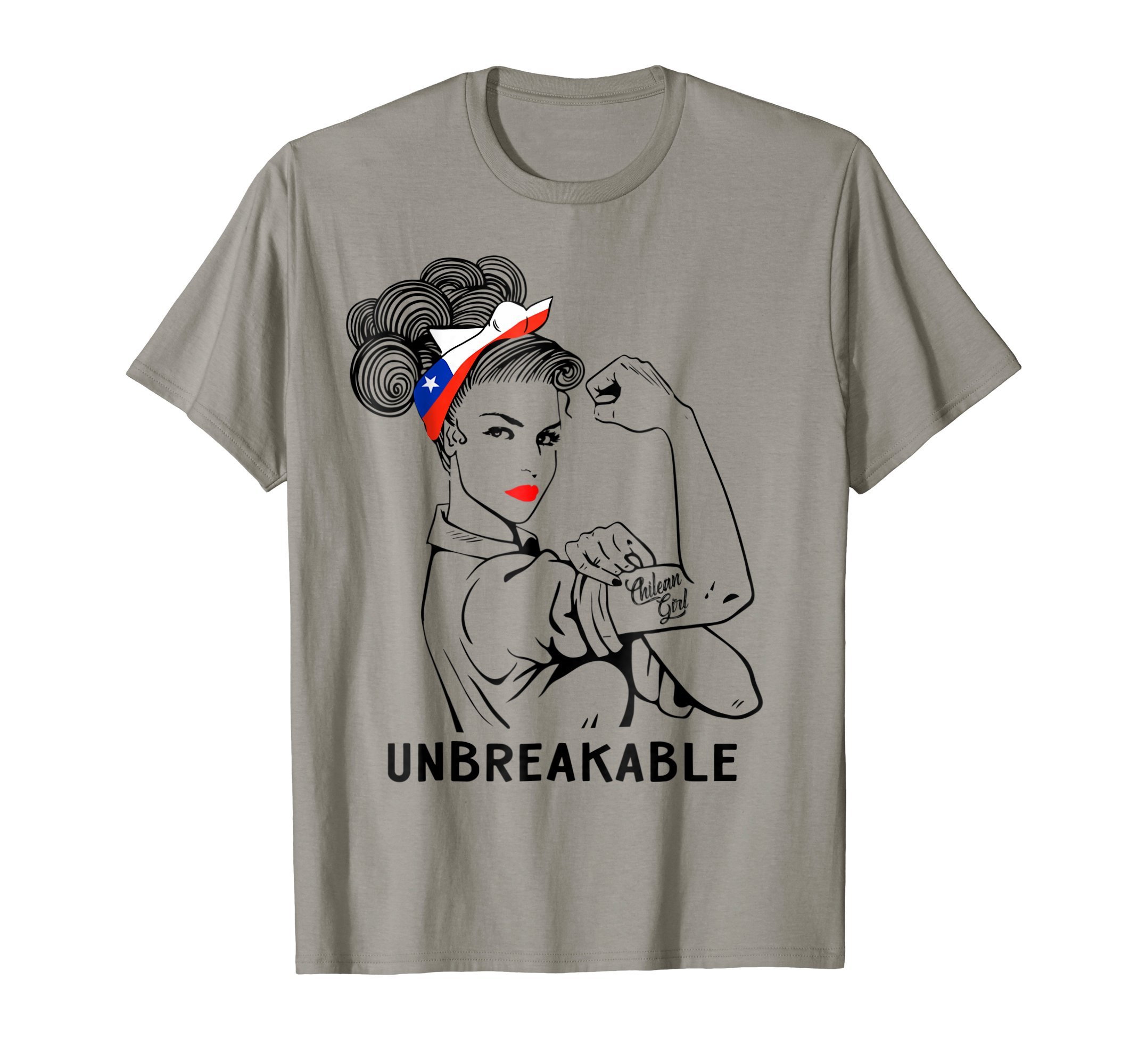 Chilean Girl Unbreakable T-Shirt Heritage Chile Flag Gift