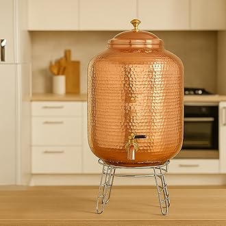 Zepdos Stainless Steel Matka Stand for Kitchen, Pot Rack, Water Pot Stand, Terracotta Water Dispenser Stand, Countertop Pot Stand, Utensils Racks for Kitchen