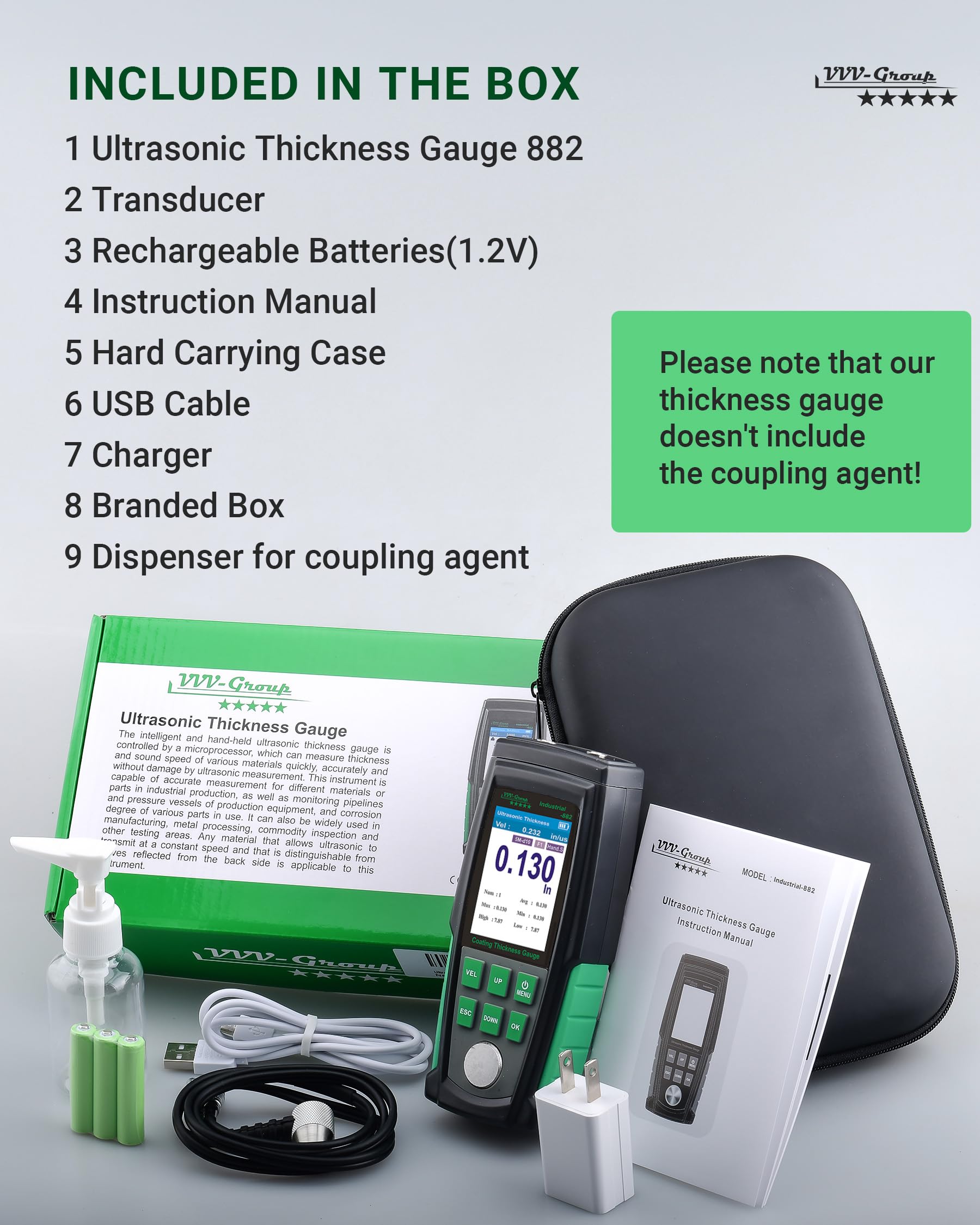 Ultrasonic Thickness Gauge - Metal Thickness Tester -4 Ultrasonic Thickness Gauge - Metal Thickness Tester -4