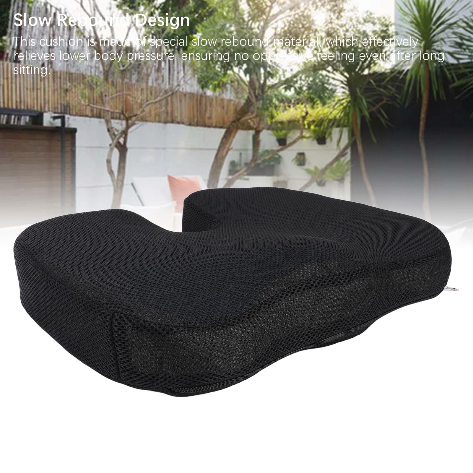 Cuscino del Sedile in Gel con Design a Rimbalzo Lento
