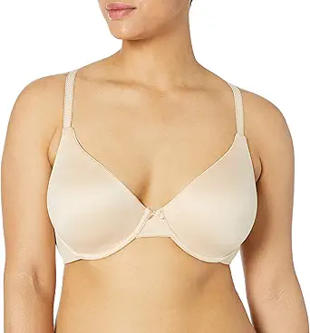 Maidenform Comfort Devotion Demi T-Shirt Bra, Velvety Full-Coverage Bra, Comfortable Bra with Convertible Straps for Everyday
