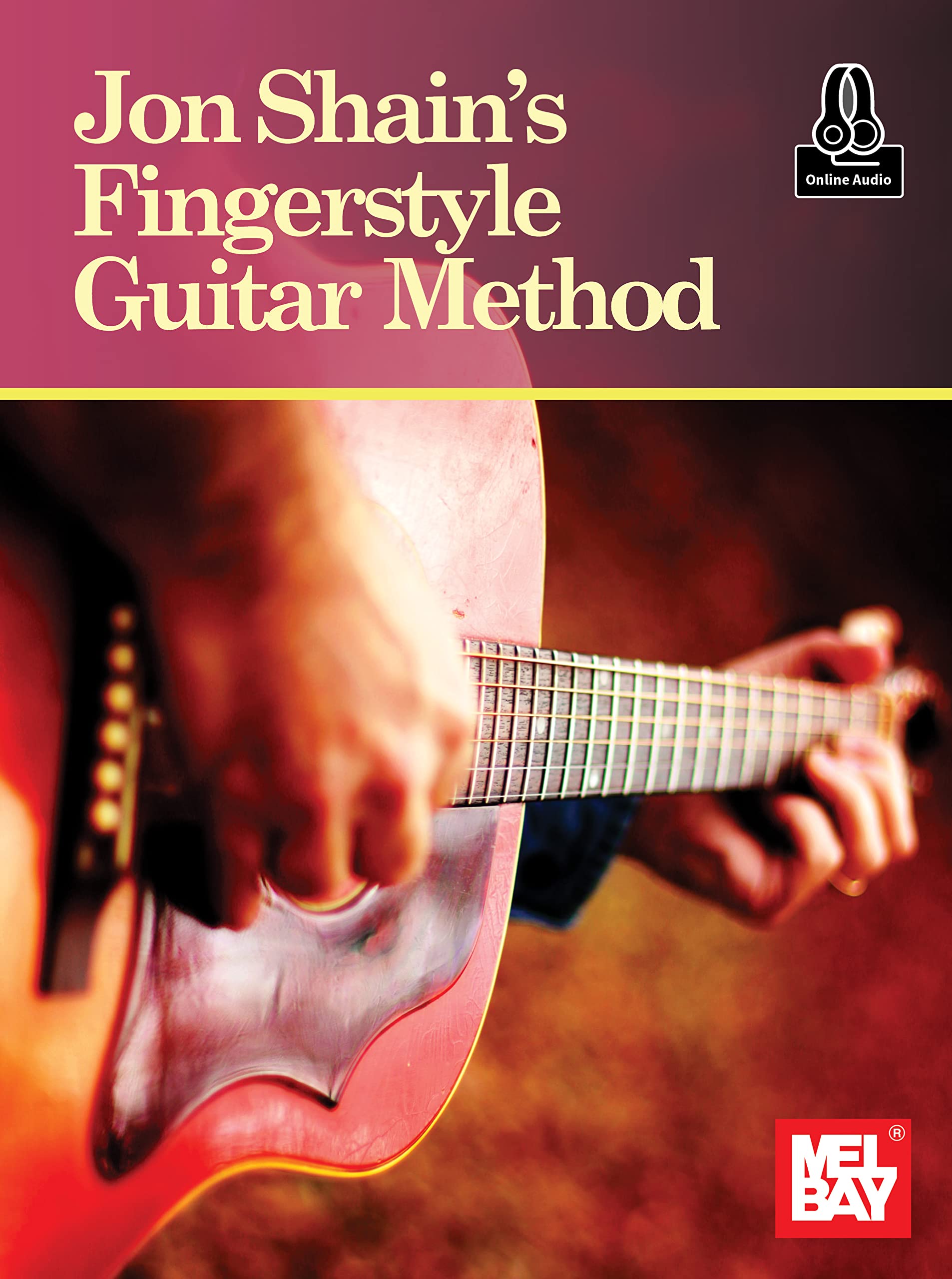 Fingerstyle Guitar Method de Jon Shain manuel de guitare folk acoustique blues