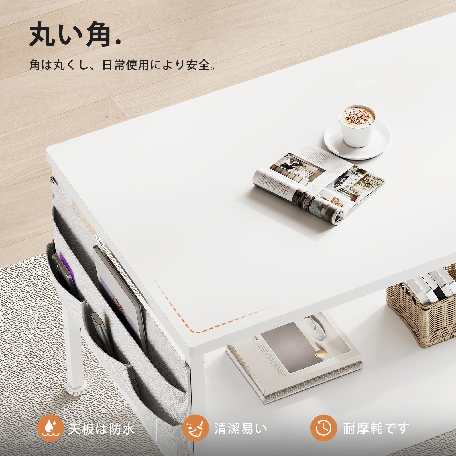 Amazon.co.jp: YeTom センターテーブル ローテーブル 一人暮らし ロー