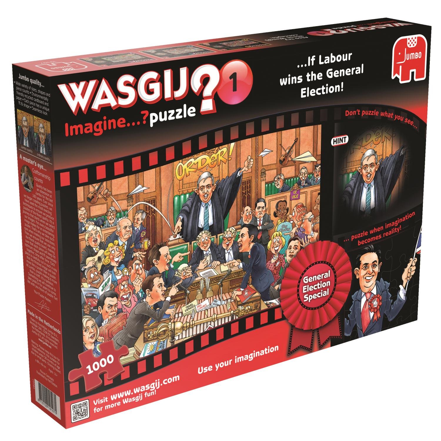 Jumbo Spiele Wasgij Imagine If Labour Win The General Election Jigsaw Puzzle