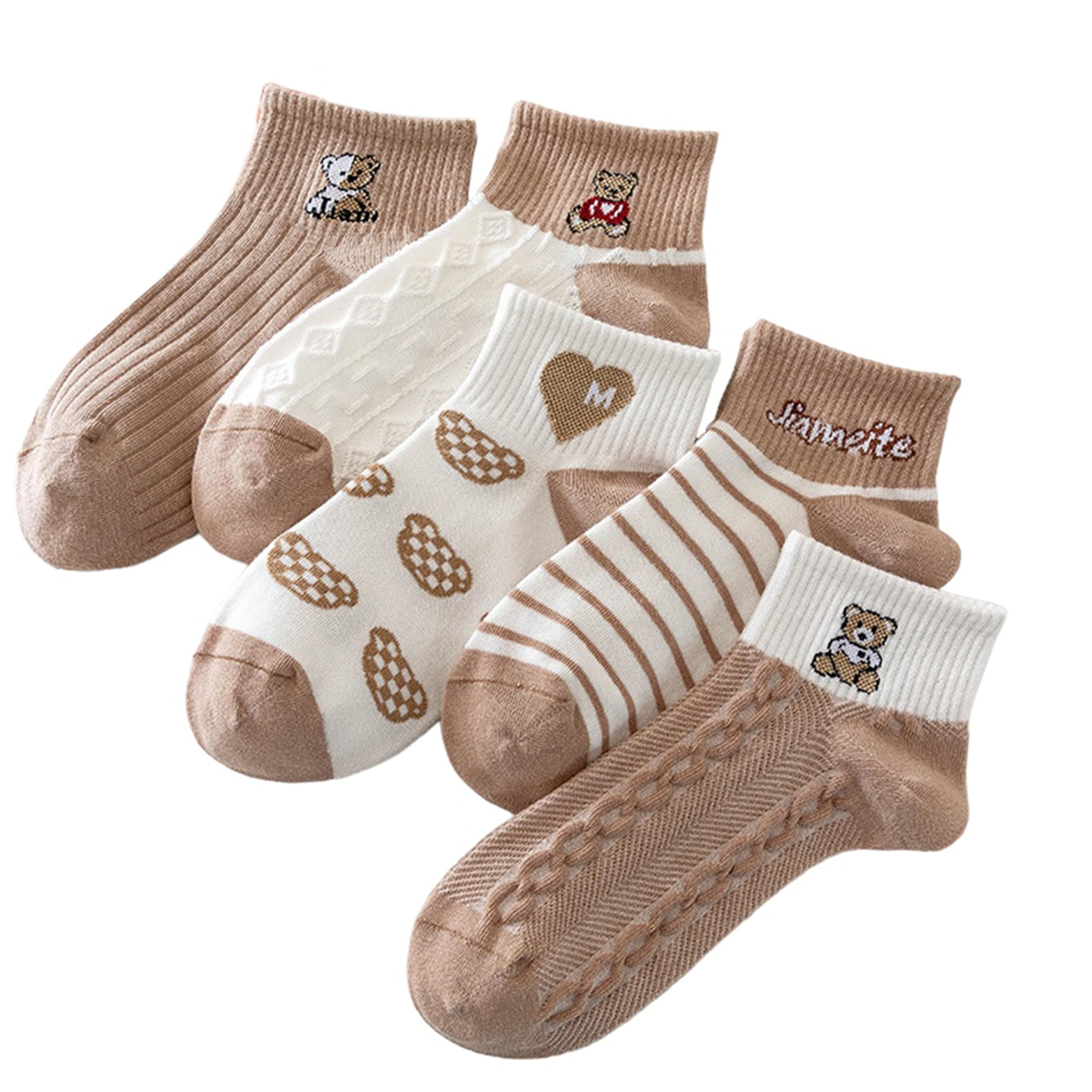 Women Odour Free Ankle length Socks for Casual Use | Pack of 5-image-44