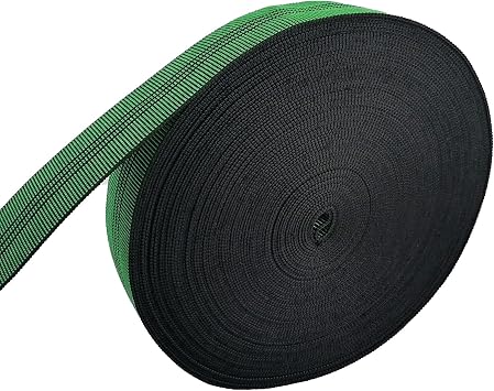 1 Roll 2"5CM Width x 82 25M Length Chair Webbing, Elastic, Elasbelt Four DIY,Sofa,Chair,Couch Seat Belt Replacement