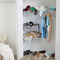 Vista 7 de Rubbermaid Cleverstore - Paquete de 4 recipientes de plástico apilables de 41 cuartos con tapas de cierre duraderas, organización visible, aula