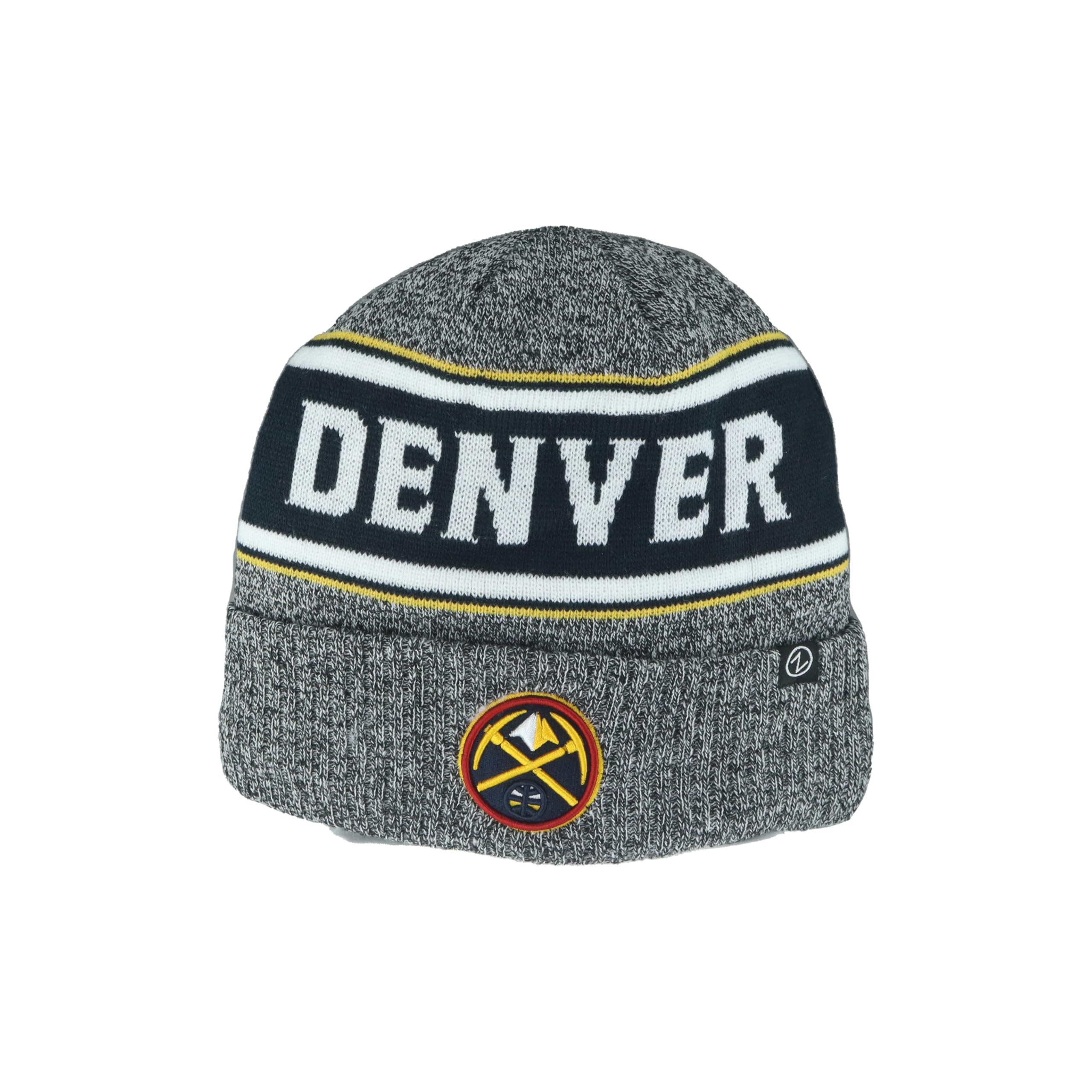 ZHATS Uni-Erwachsene NBA Officially Licensed Force Beanie-Mütze, Meliert, Einheitsgröße
