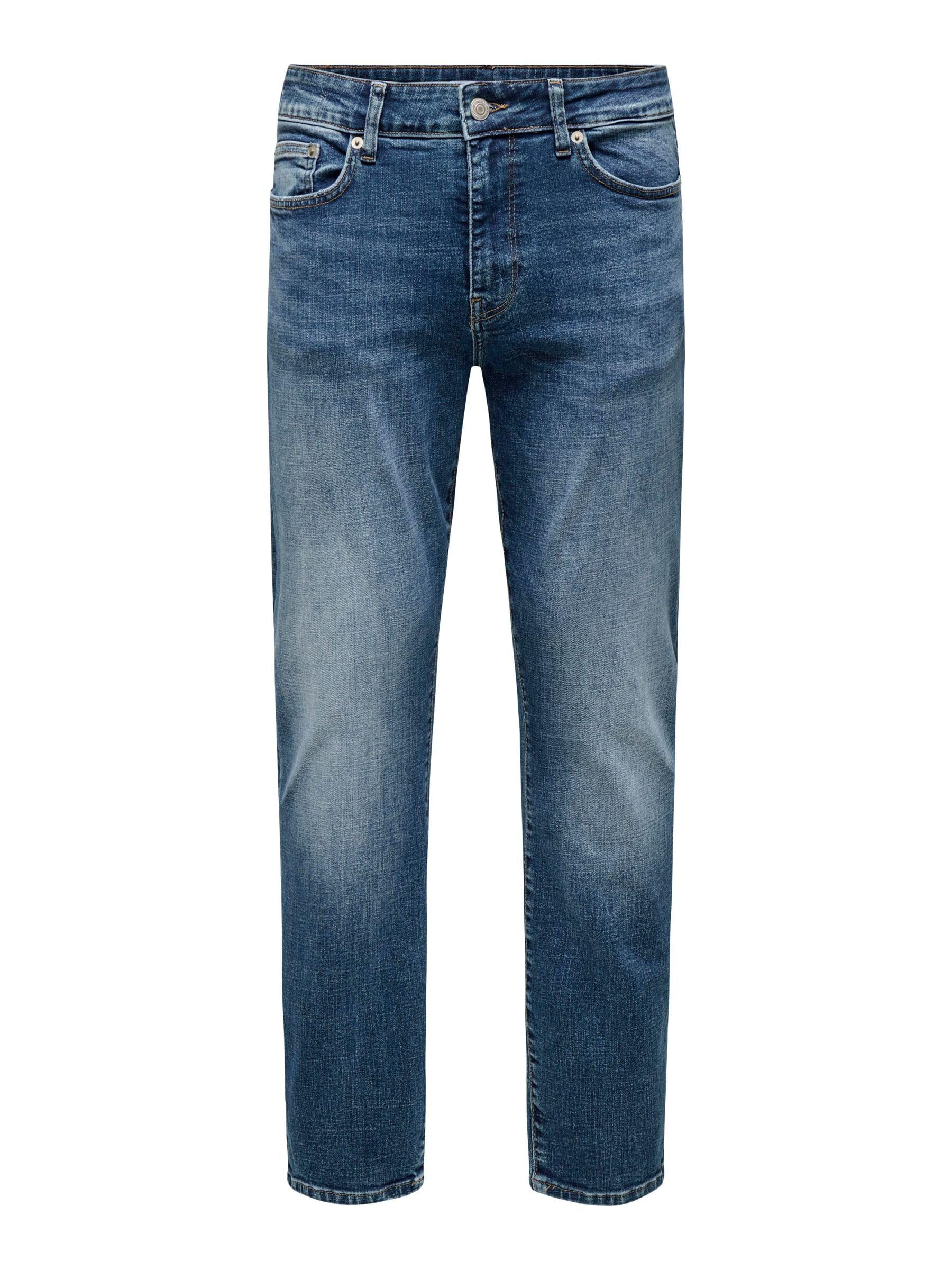 Only & Sons Male Normal geschnitten Jeans ONSWEFT Mittlere Taille Normal geschnitten Jeans