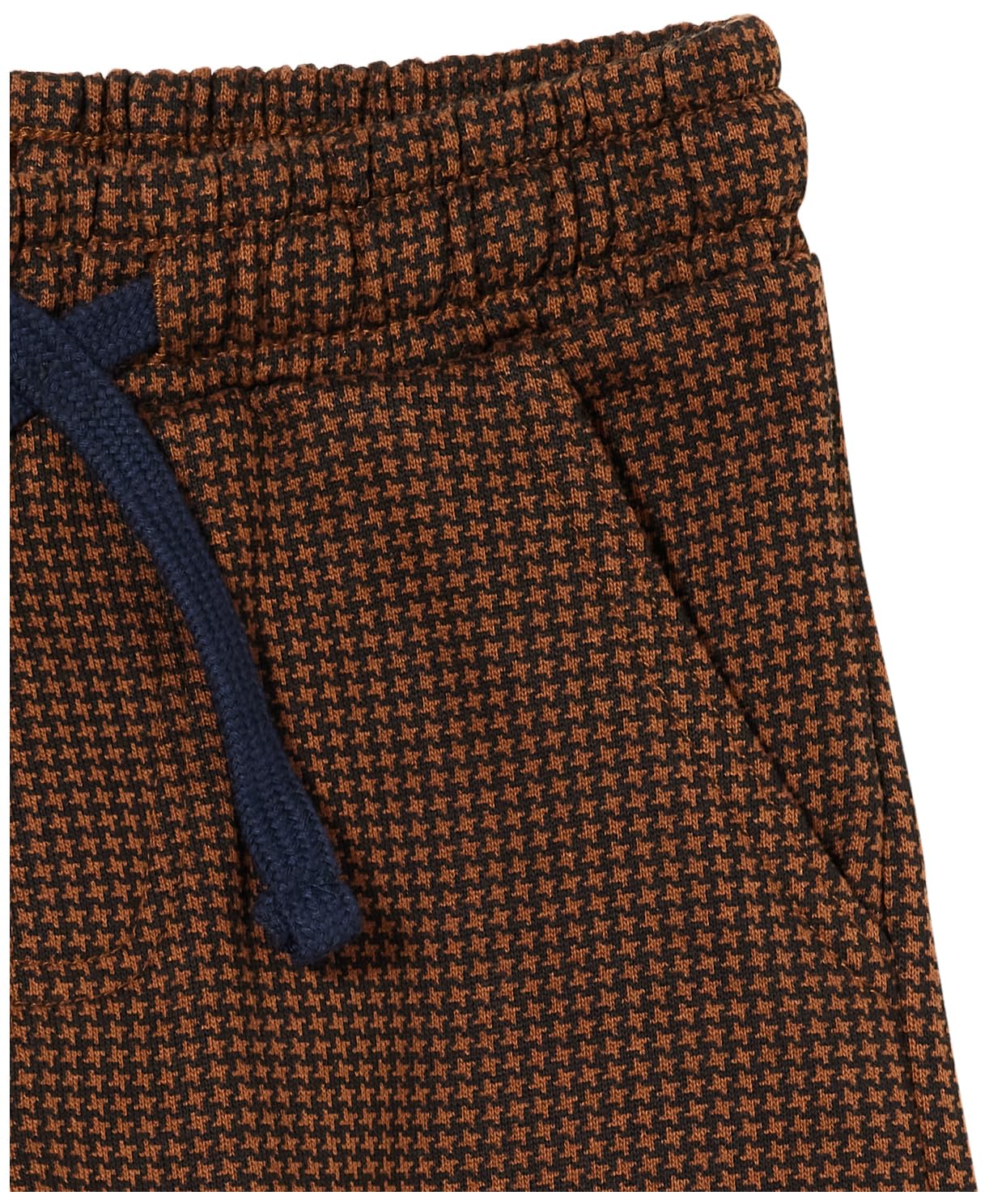 Chicco, Hose für Mädchen, gemustert, mit Gummizug, Braun