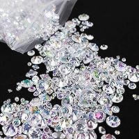 Vista 13 de Efavormart - 300 piezas de cristales de hielo acrílicos transparentes grandes para decoración de banquetes y eventos