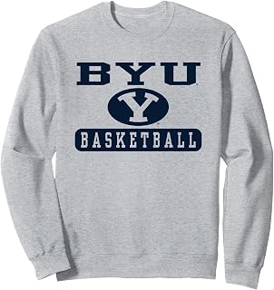 BYU Cougars Basketball Logo Officially Licensed Sweatshirt
