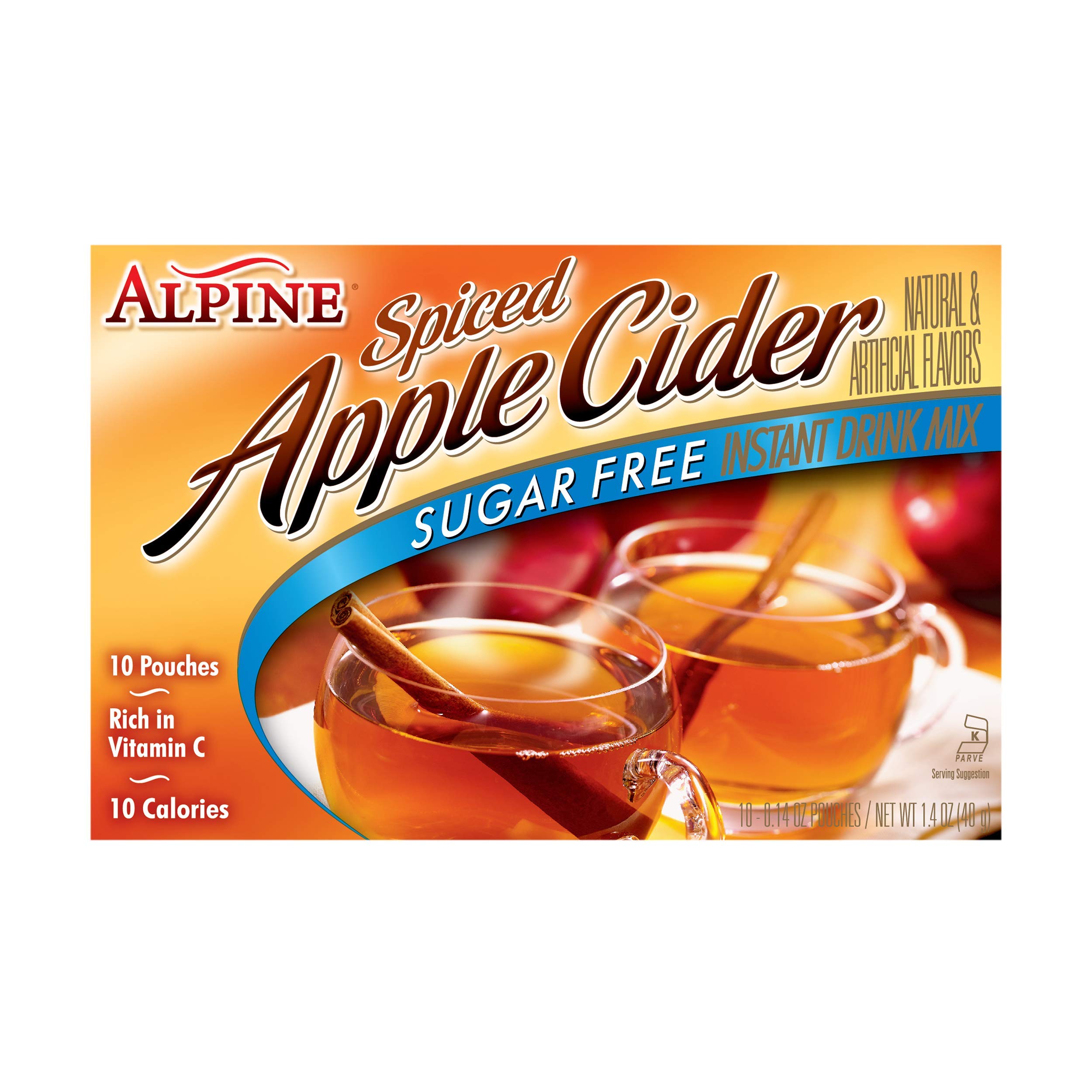 Alpine Spiced Apple Cider Sugar Free-10 pack - PACK OF 3