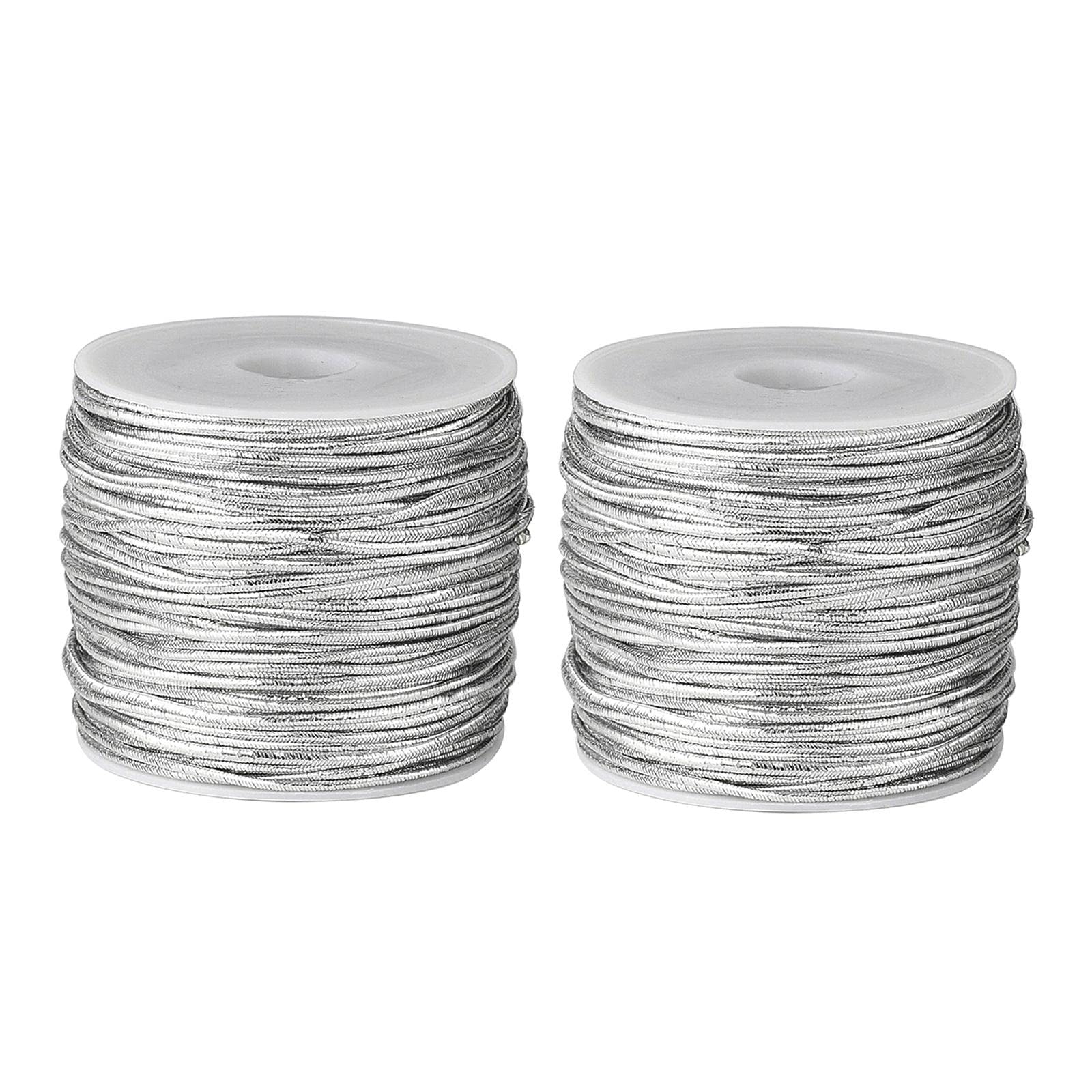 LOOM TREE Creative Rubber Elastic Line Household Pretty Elastic Cord for Home Party Silver Beads & Jewelry Making | Jewelry Making Cord & Wire