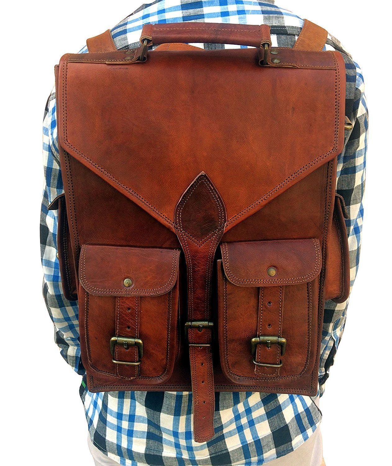 Buy Znt Bags,Vintage Bag Leather Handmade Vintage Style Backpack