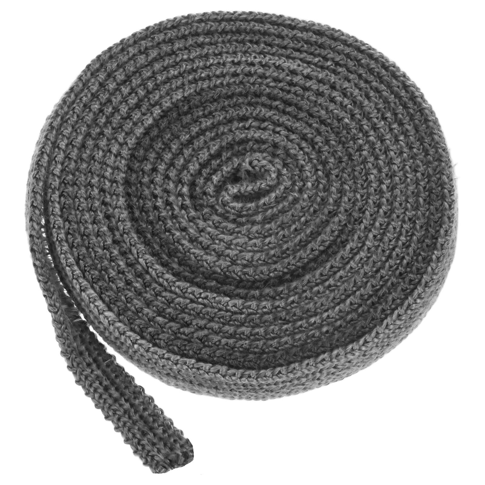 M METERXITY Wood Stove Gasket, 3/5" x 118.1" Wide Fiberglass Seal Rope Gasket Rope Replacement for Fireplace Door/Wood Stoves