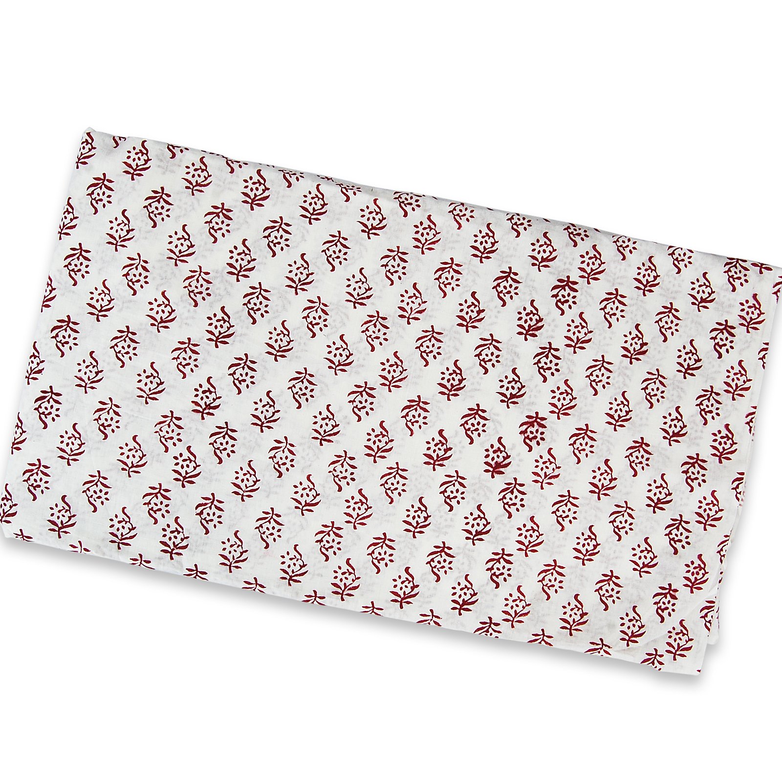 Traditional JaipurBlock printed cotton fabric, hand printed Indian fabric, soft cotton fabric from The Yard fabric, Jaipuri Kurti print fabric for scarves, summer dress fabric (2.5 yards).