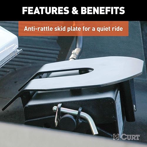 Miniatura 4 de CURT 16515 E16 - Cabeza de enganche de 5 rueda solamente, requiere patas o rodillo, 16,000 libras