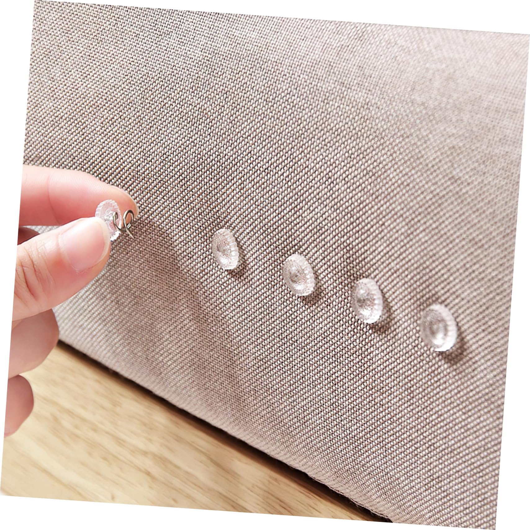 Duvet Clips, Quilt-Fixer-Knopf, 50 Stück Bettlaken-Deckennadeln, Greifer, Quilt-Halter, passende Kissen, Leinen-Endstücke, abziehbare Decken
