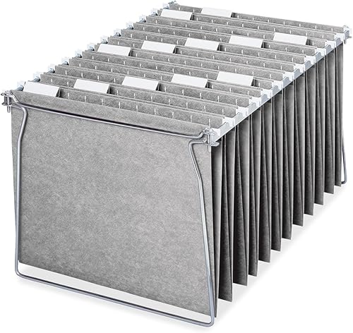 Miniatura 8 de Carpeta archivadora Smead Hanging, Carta, pestaña de 15, 25 por caja, Gris