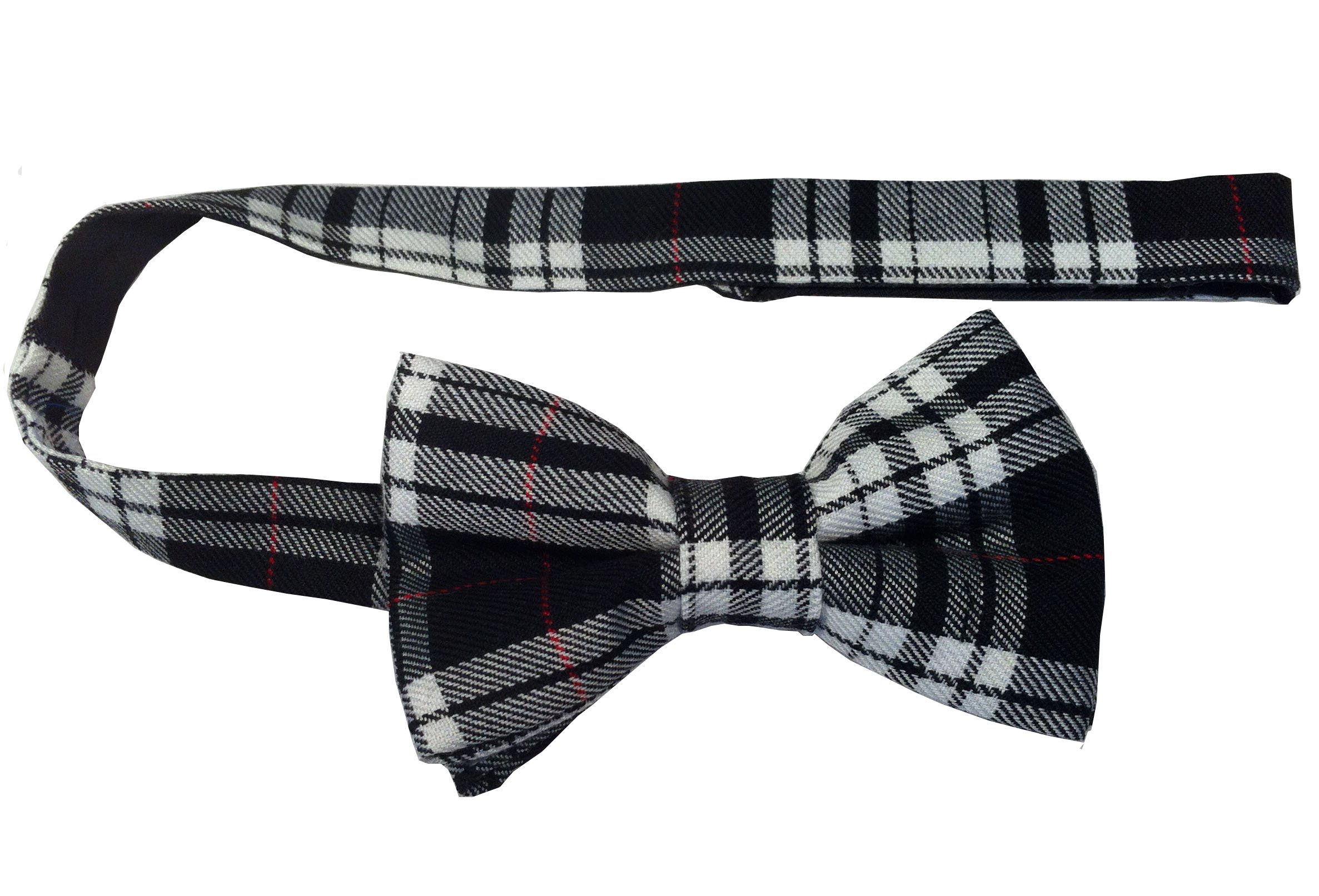 Great British Tie Club Men's Bow Tie Scottish Zies Tartan Ties, S & Accessories (Bow Tie)