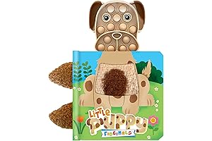 Fidgimals Little Puppy Pop Book: Interactive Sensory Book for Toddlers