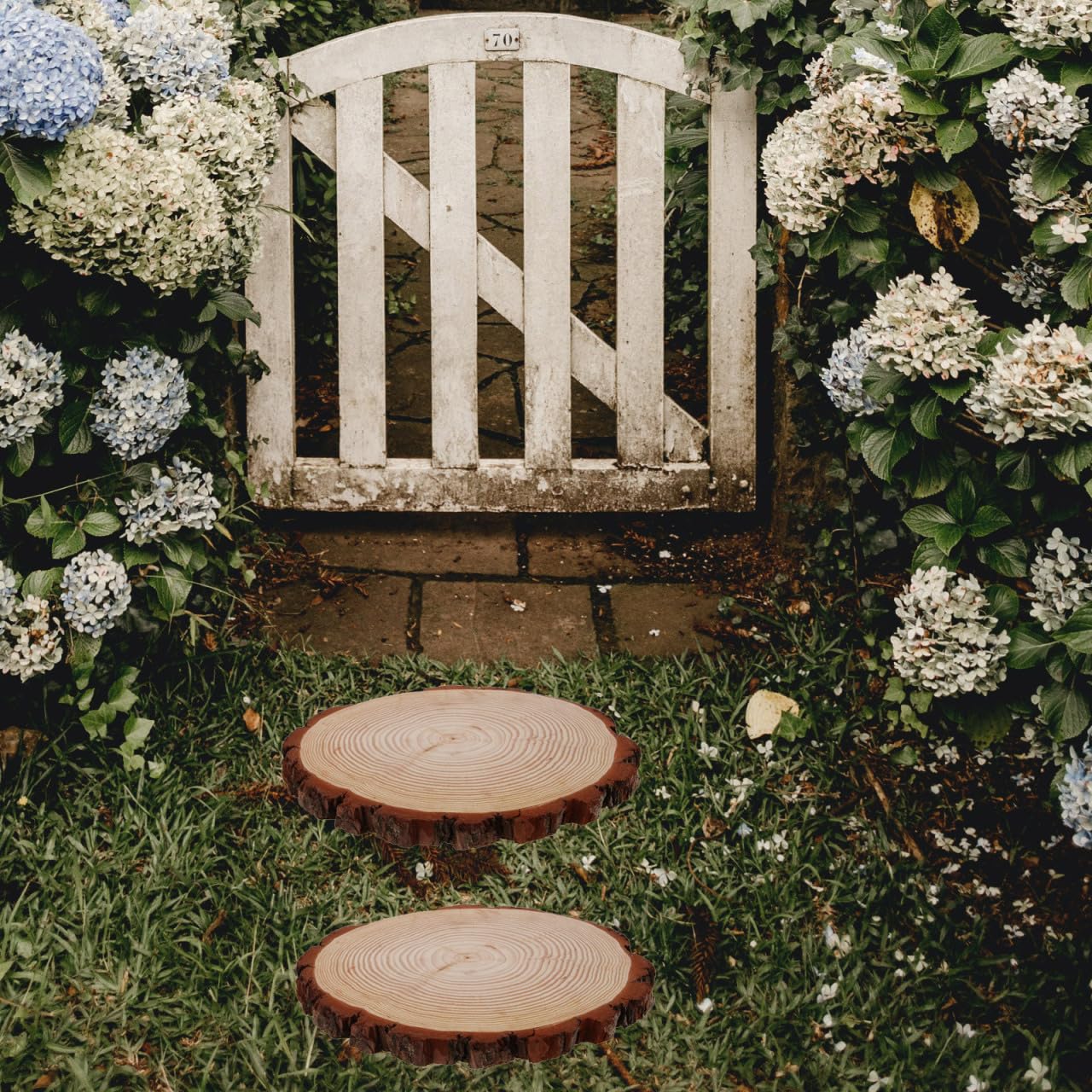 12 pavimentos de jardín para exteriores, piedra artificial para decoración de