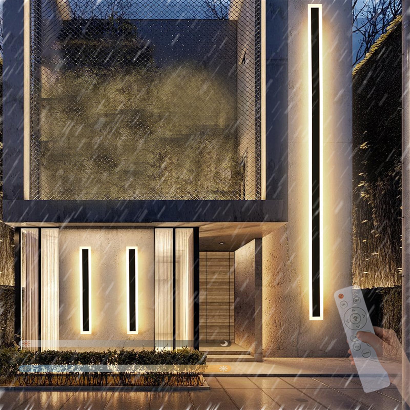 Lampe murale avec télécommande réglable pour résoudre le manque de lumière - 8