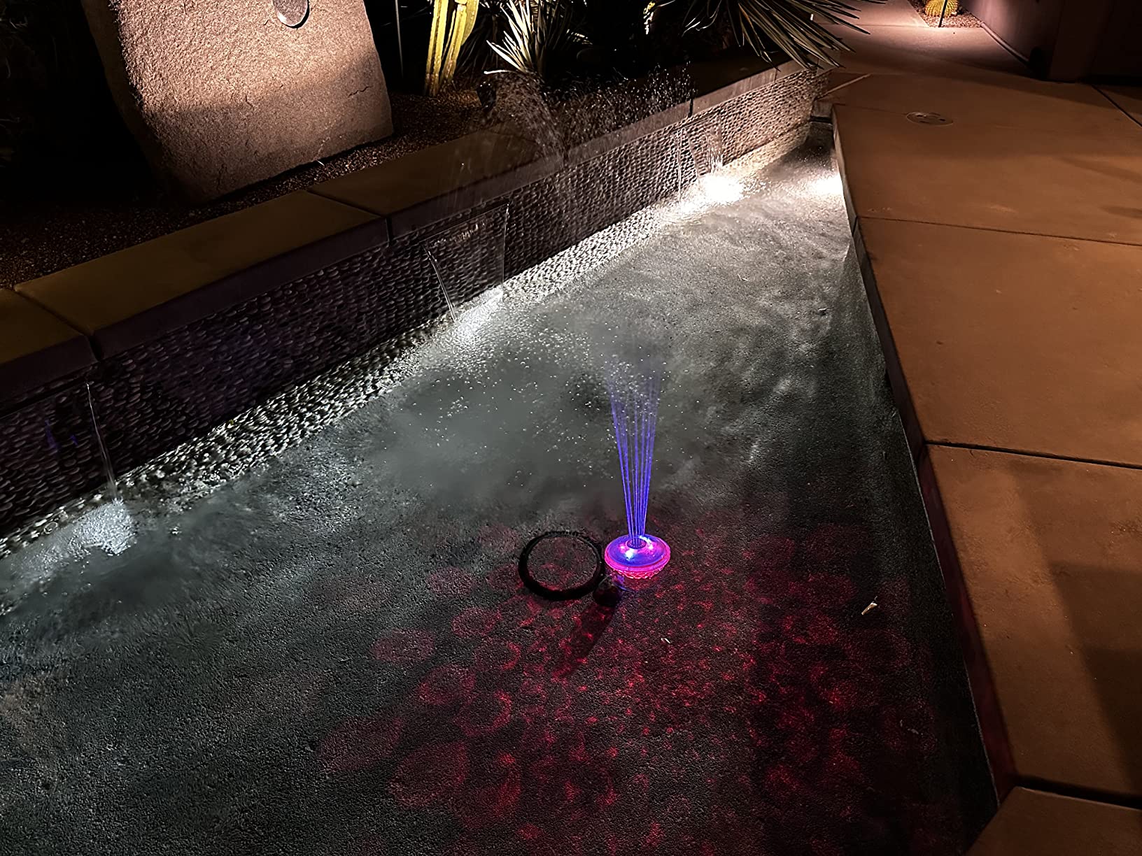 10/mo Finance Floating Pool Fountain with Underwater Light Show
