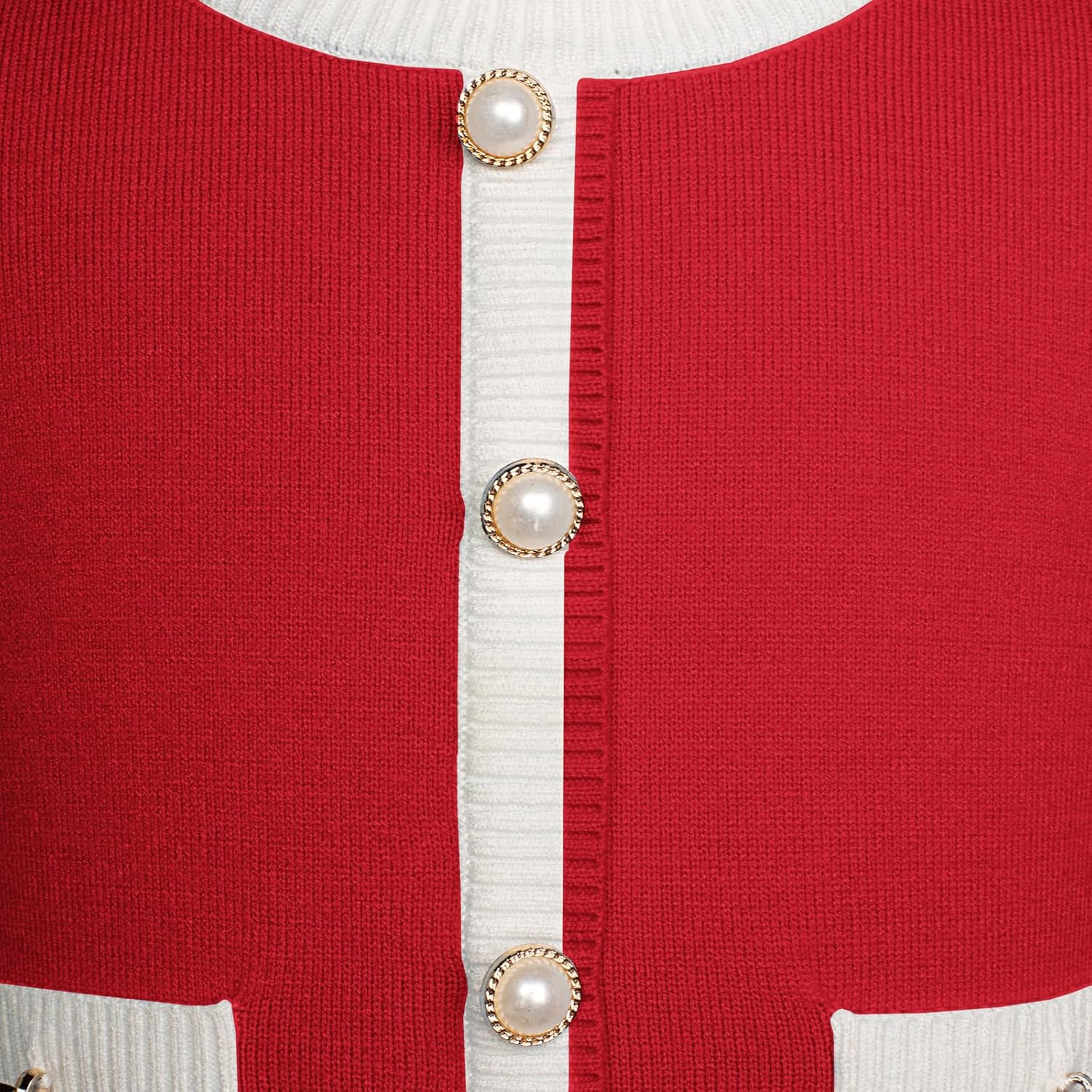 GRACE KARIN Girls Sweater Fall Dress Long Sleeve Knit A Line Contrast Casual Winter Dresses 6-14Y - Image 8