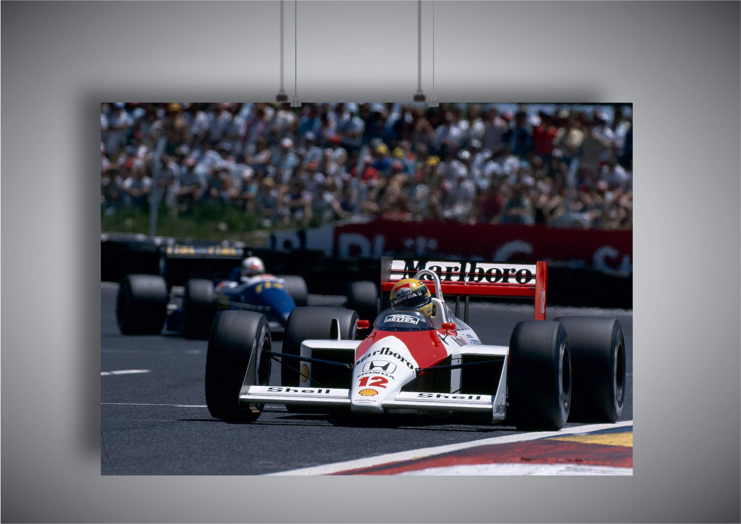 Ayrton Senna Limited Edition Print. Ayrton Senna Wall Art, Formula 1