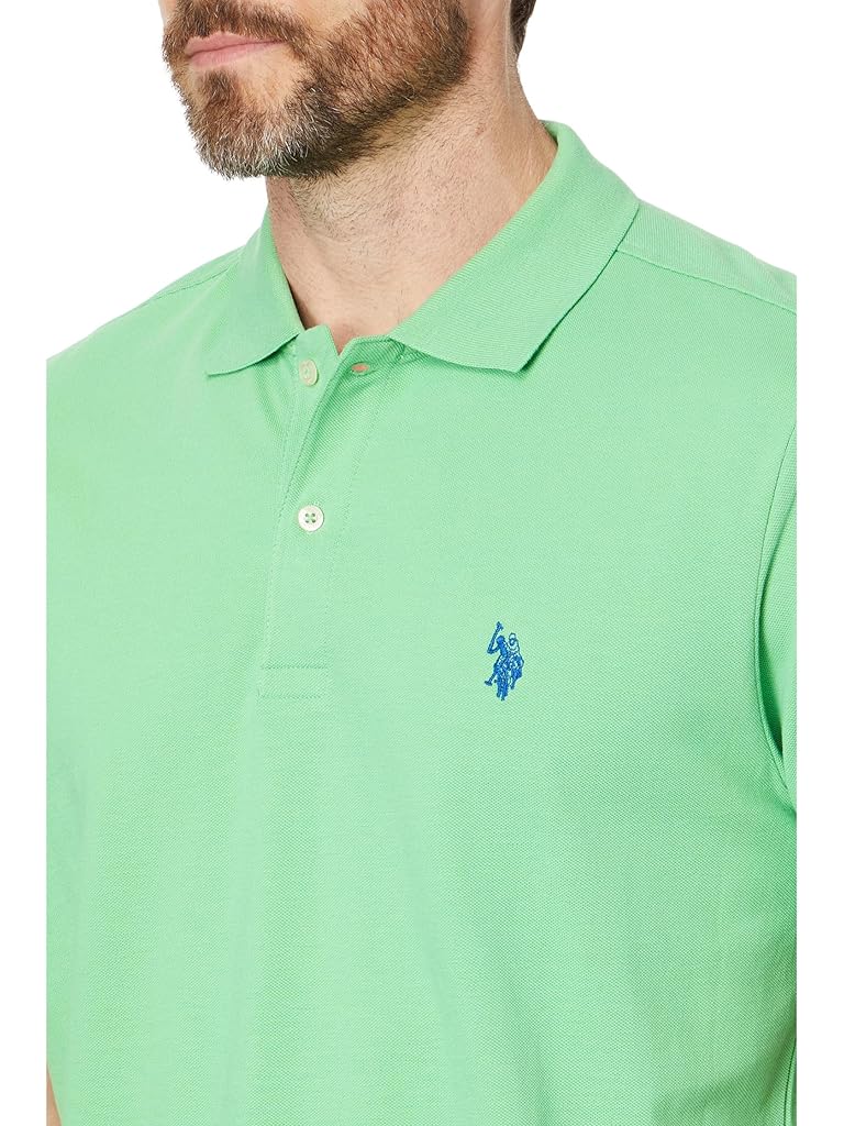 U.S. POLO ASSN. Solid Cotton Pique Polo with Small Pony