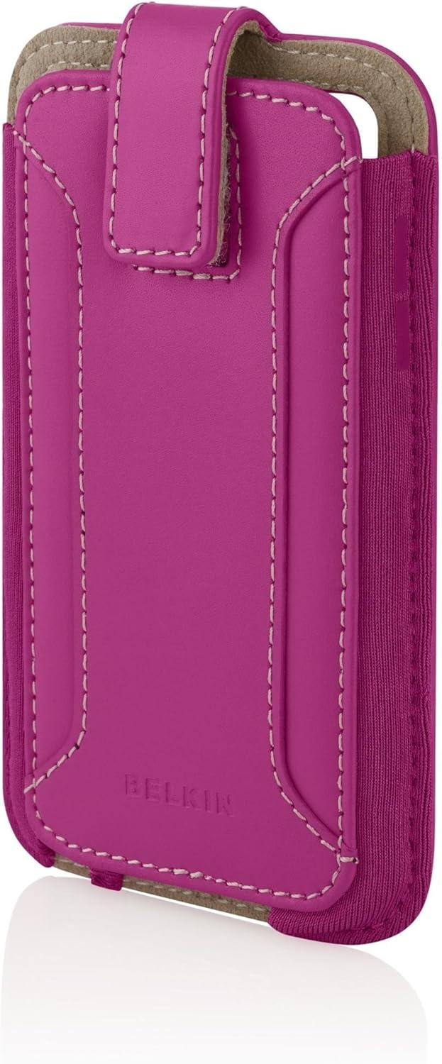 Belkin Leather Sleeve Case for iPod touch 2G, 3G (Pink)