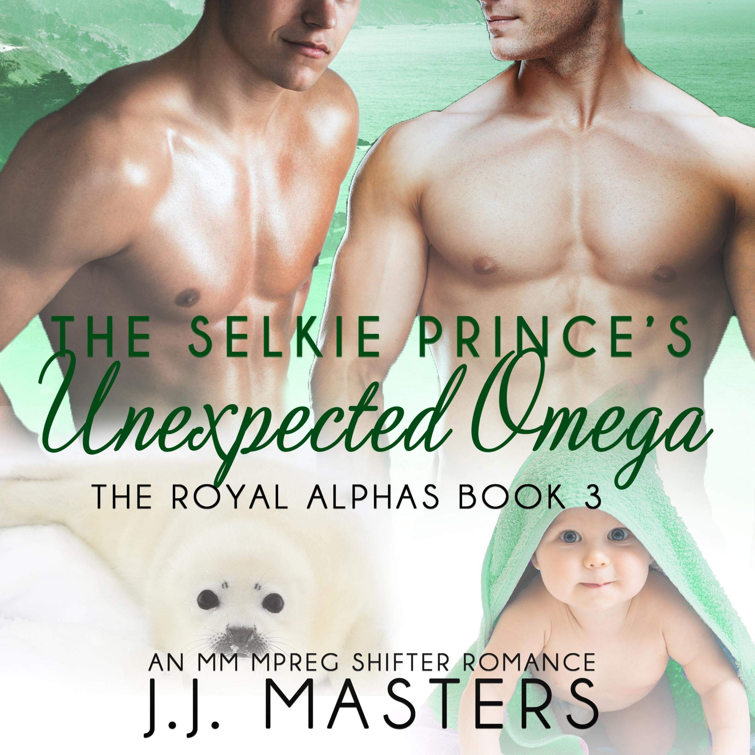 Cover art for The Selkie Prince's Unexpected Omega: An MM Mpreg Shifter Romance
